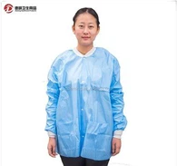 Kowt tal-Lab Disposable Blu